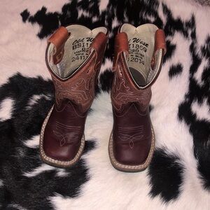 Old West toddler Cowboy boots size 4